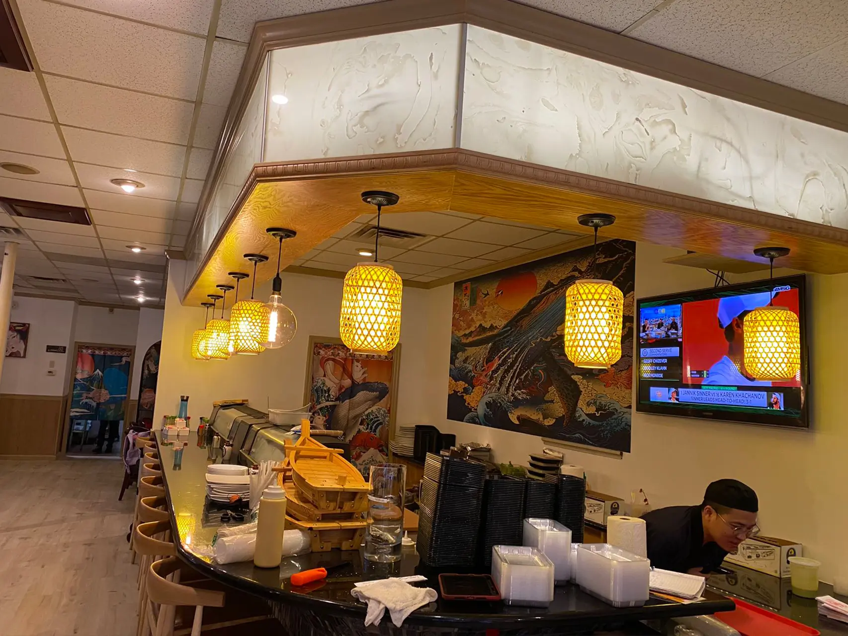 Outdoor Hibachi Asahi Steak House